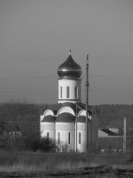 Aziz Vaftizci Kilisesi Kenar Mahallelerdeki Kilise — Stok fotoğraf