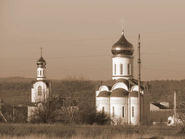 Εκκλησία Του Αγίου Ιωάννη Του Προδρόμου Εκκλησία Στα Περίχωρα — Φωτογραφία Αρχείου