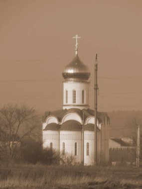 Aziz Vaftizci Kilisesi. Kenar mahallelerdeki kilise.          