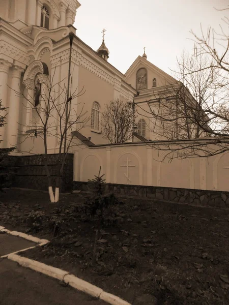 Monasheskyy Building Epiphany Monastery — Stock Photo, Image