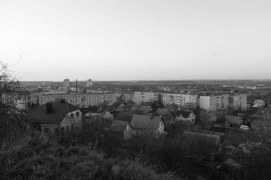 Pencereden şehre olan manzara.