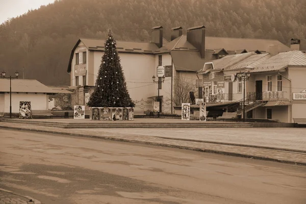 旧市街のクリスマスツリー クリスマスツリー 旧市街 — ストック写真
