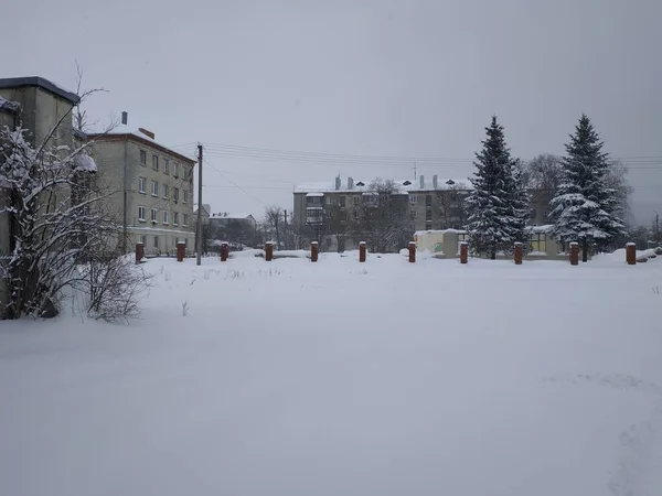 Périphérie Une Petite Ville — Photo