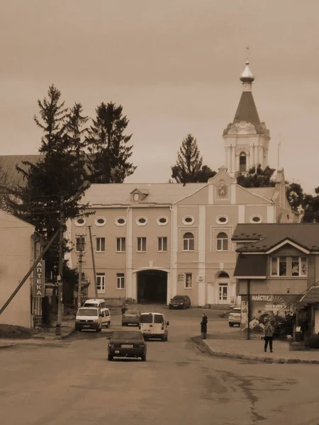 Den Historiska Delen Den Gamla Staden Gamla Staden Monasheskyy Byggnad — Stockfoto