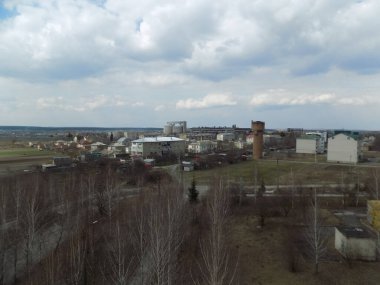 Pencereden şehre olan manzara.