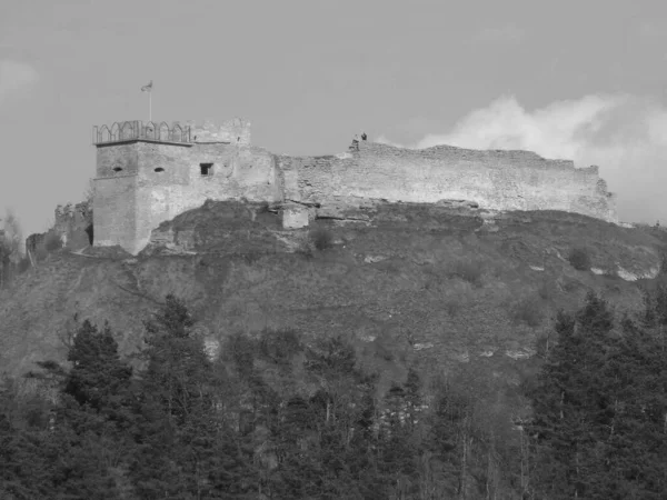 Allgemeiner Blick Auf Den Burgberg — Stockfoto