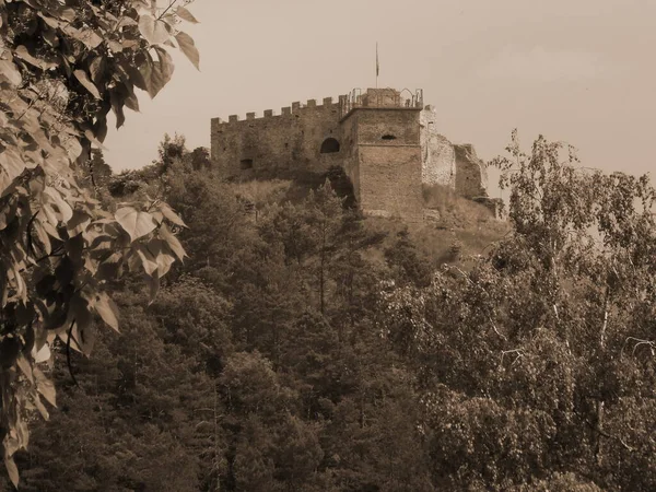 Vista General Colina Del Castillo — Foto de Stock