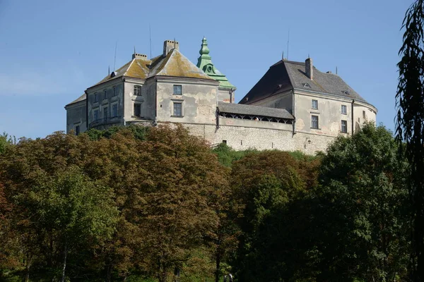 Vista Generale Olesko Castle — Foto Stock