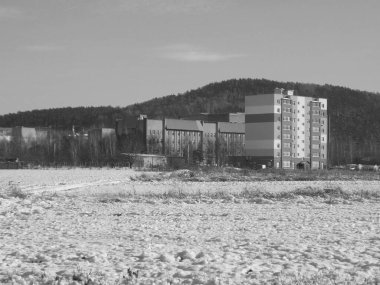 Pencereden şehre olan manzara.