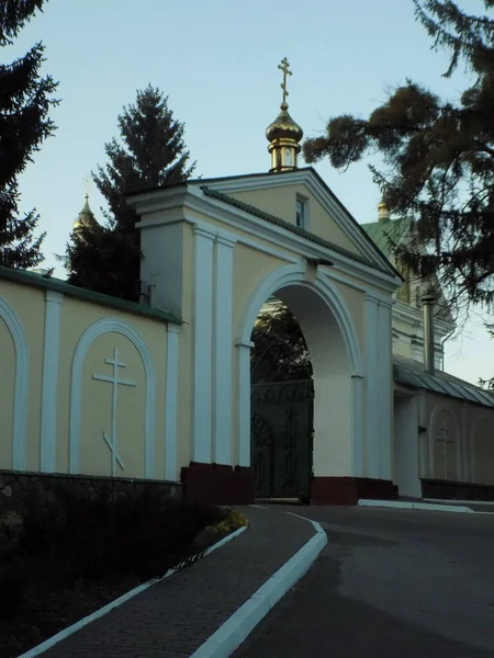 Monasheskyy Edificio Epifanía Monasterio —  Fotos de Stock