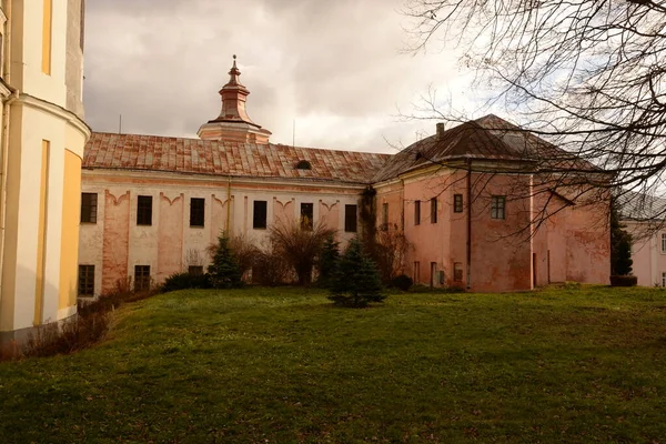 Zabytkowa Część Starego Miasta Zabytki Starego Miasta — Zdjęcie stockowe