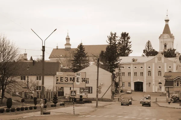 Het Historische Deel Van Oude Stad Oude Stad Centrale Straat — Stockfoto