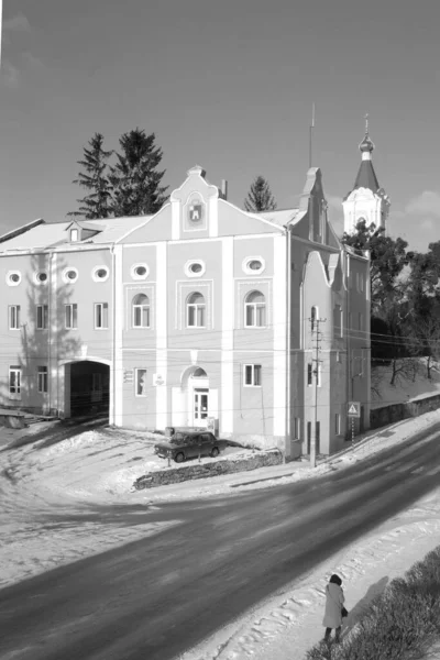 Monasheskyy Edificio Epifanía Monasterio —  Fotos de Stock