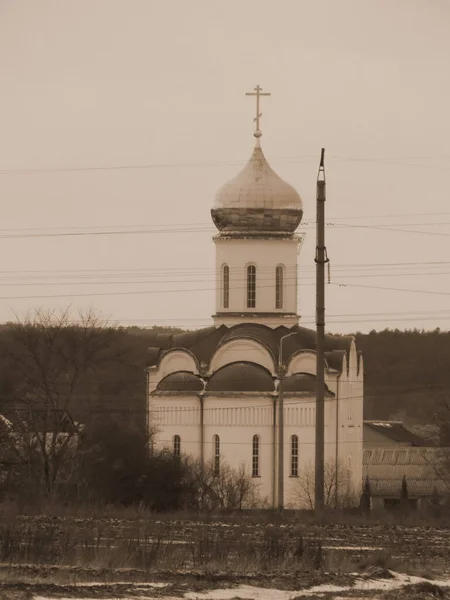 Biserica Ioan Botezătorul Biserica Periferie — Fotografie, imagine de stoc