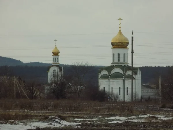 Иоанно Предтеченская Церковь Церковь Окраине — стоковое фото