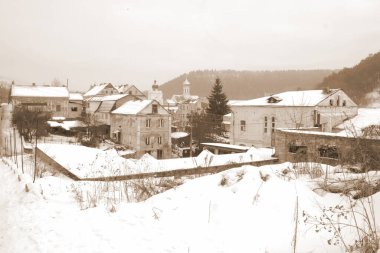  Eski şehrin tarihi kısmı. St. Nicholas Katedrali (Fransisken Manastırı)