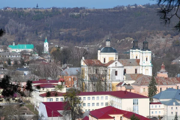 Historic Part Old Town Old Town Central Street Cathedral Transfiguration — Stock Photo, Image