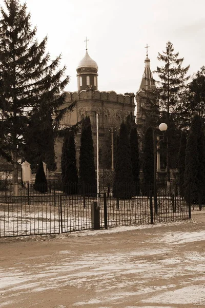 Svyatopokrovska Полк Church Ancient Church — стокове фото