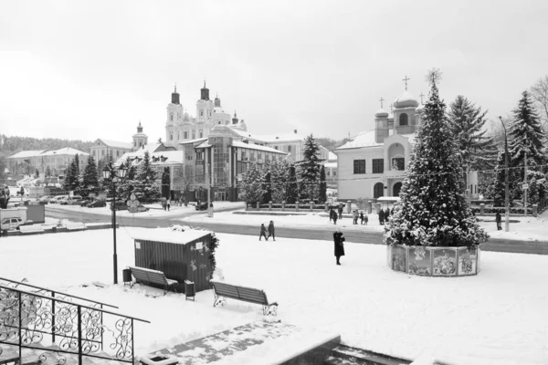 Историческая Часть Старого Города Центральная Улица — стоковое фото