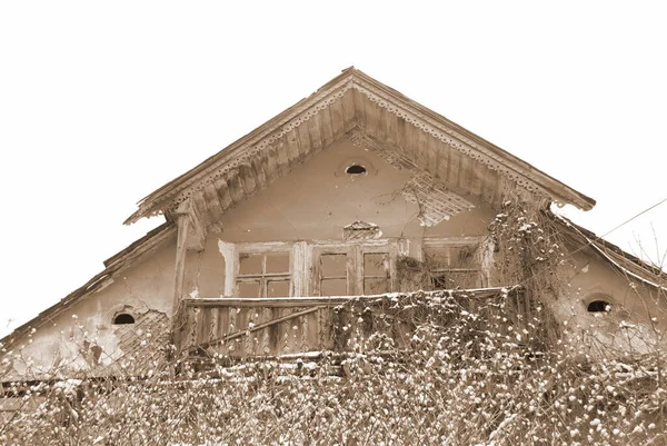 Old Polish Abandoned House — Foto Stock