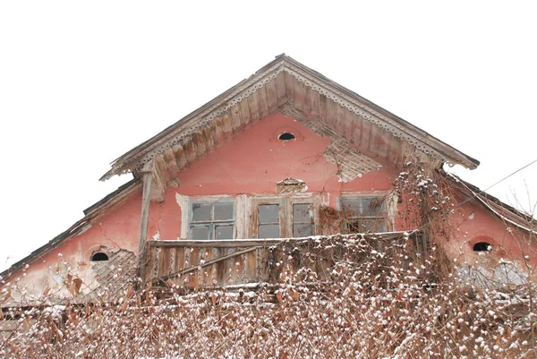 Antigua Casa Polaca Abandonada — Foto de Stock