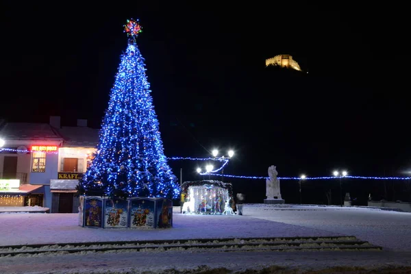 Рождественская Ёлка Рождественская Сцена — стоковое фото
