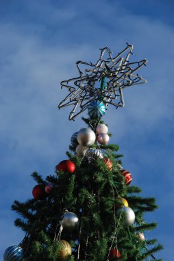 Uzun ince Noel ağacı