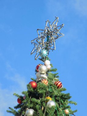 Uzun ince Noel ağacı