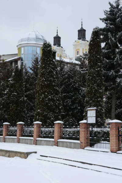 Историческая Часть Старого Города Центральная Улица — стоковое фото