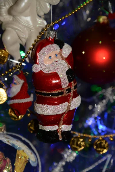 Рождественская Игрушка Санта Клаус Стоковая Картинка