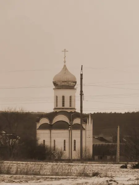 Иоанно Предтеченская Церковь Церковь Окраине — стоковое фото