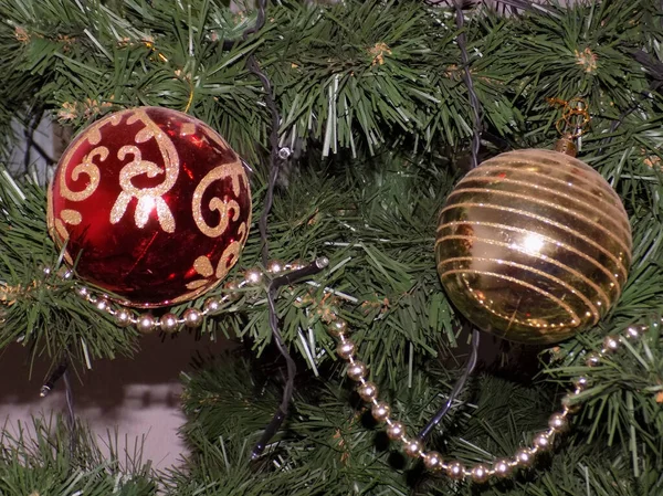 Χριστουγεννιάτικο Δέντρο Στρώμα Διακόσμηση — Φωτογραφία Αρχείου