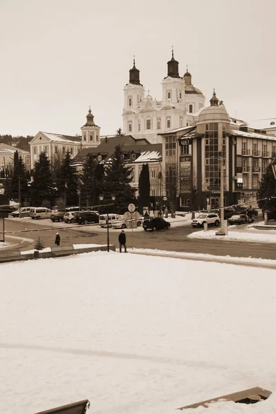 Der Historische Teil Der Altstadt Altstadt Zentrale Straße Kathedrale Der — Stockfoto