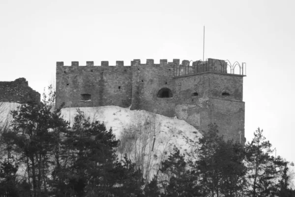 Vue Générale Colline Château — Photo