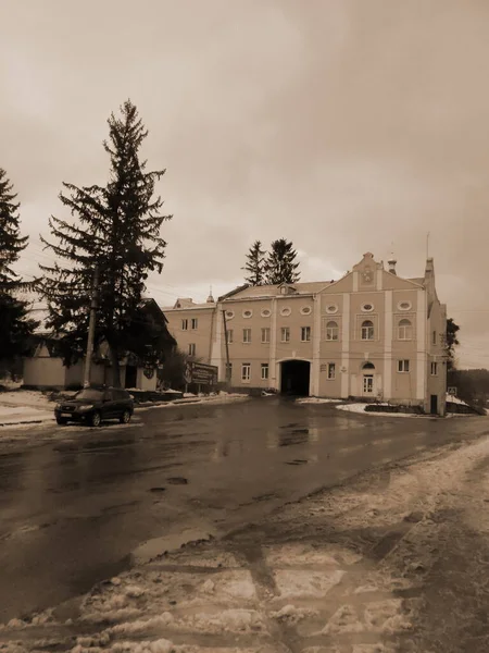 Régi Város Történelmi Része Monasheskyy Épület Vízkereszt Kolostor — Stock Fotó