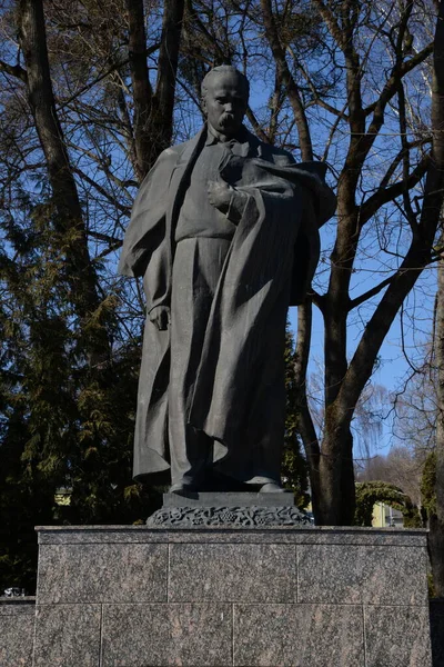 Μνημείο Του Taras Shevchenko — Φωτογραφία Αρχείου