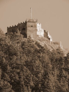 Castle Hill 'in genel manzarası            