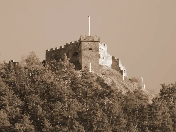 Allgemeiner Blick Auf Den Burgberg — Stockfoto