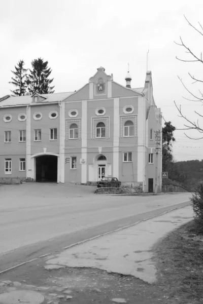 Partie Historique Vieille Ville Monasheskyy Bâtiment Epiphany Monastère — Photo