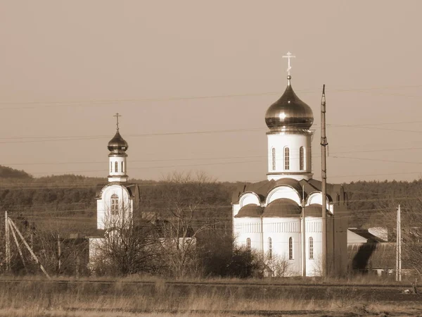 Aziz Vaftizci Kilisesi Kenar Mahallelerdeki Kilise — Stok fotoğraf