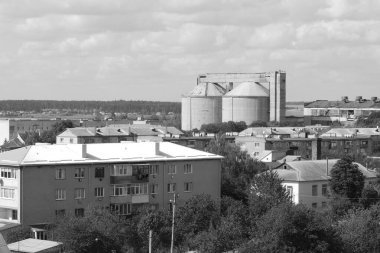 Pencereden şehre olan manzara.