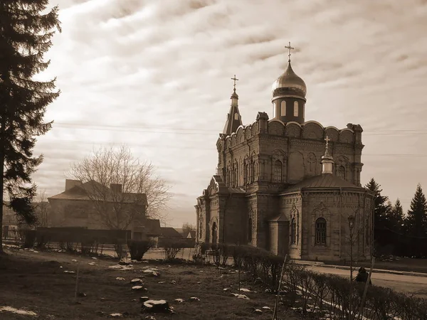 Svyatopokrovska Regiment Church Kremenets — Stock Photo, Image