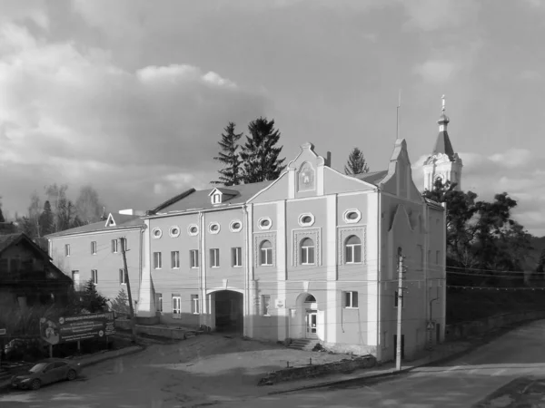 Ιστορικό Τμήμα Της Παλιάς Πόλης Κτίριο Μοναστηριού Των Θεοφανείων — Φωτογραφία Αρχείου