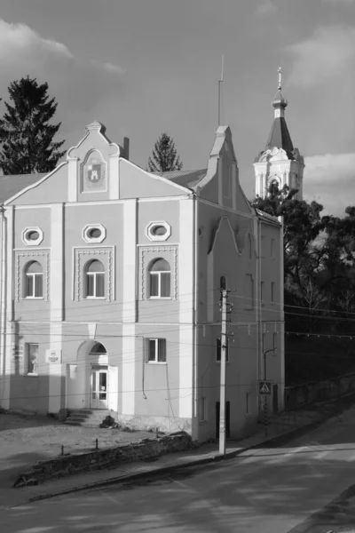 Parte Histórica Del Casco Antiguo Monasheskyy Edificio Epifanía Monasterio —  Fotos de Stock