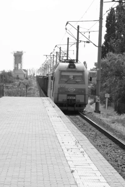 Ramo Ferroviario Vista Generale — Foto Stock