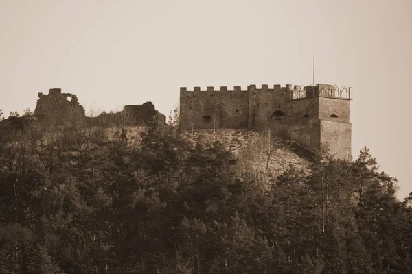 Veduta Generale Della Collina Del Castello — Foto Stock