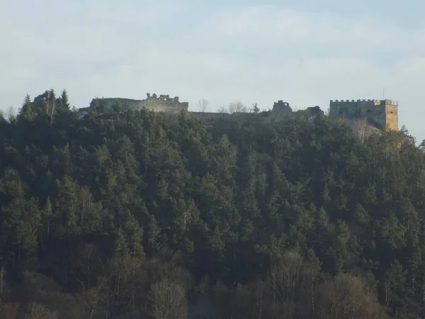 Veduta Generale Della Collina Del Castello — Foto Stock