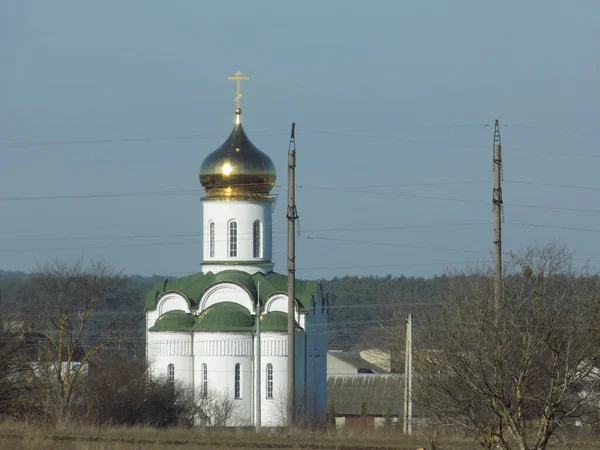 Церква Святого Івана Хрестителя Околиці Церква Околиці — стокове фото