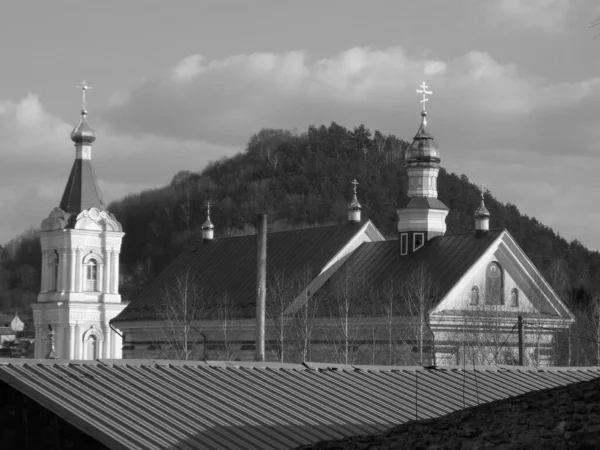 Monasheskyy Budynek Klasztor Objawienia Pańskiego — Zdjęcie stockowe