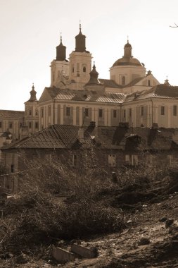 Şekil Değiştirme Katedrali. Eski şehrin tarihi kısmı.